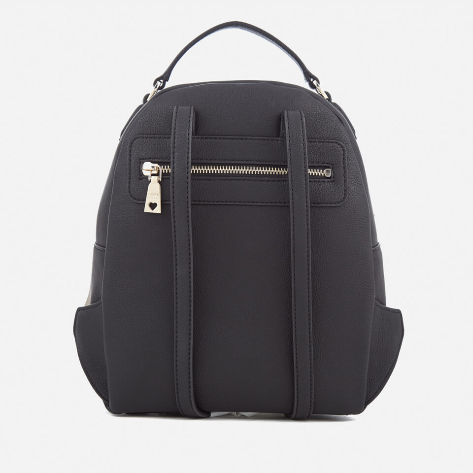Love Moschino Women's Matt Quilted Backpack - Black