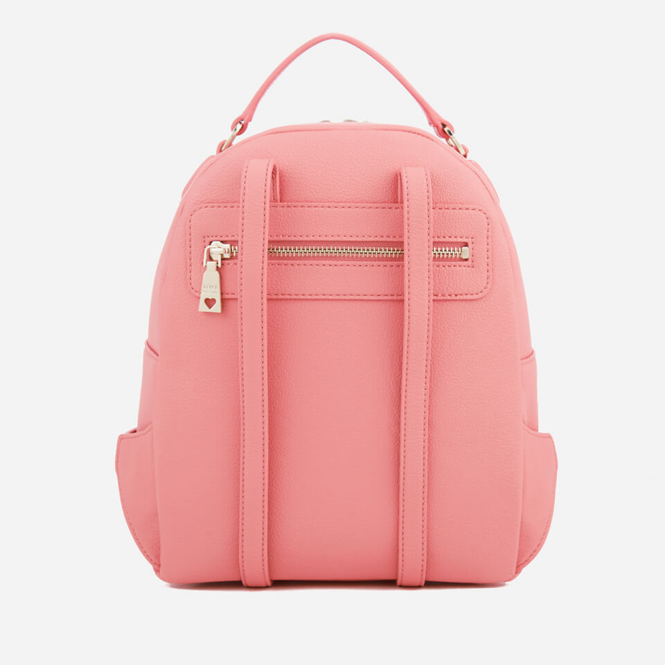 Love Moschino Women's Matt Quilted Backpack - Pink