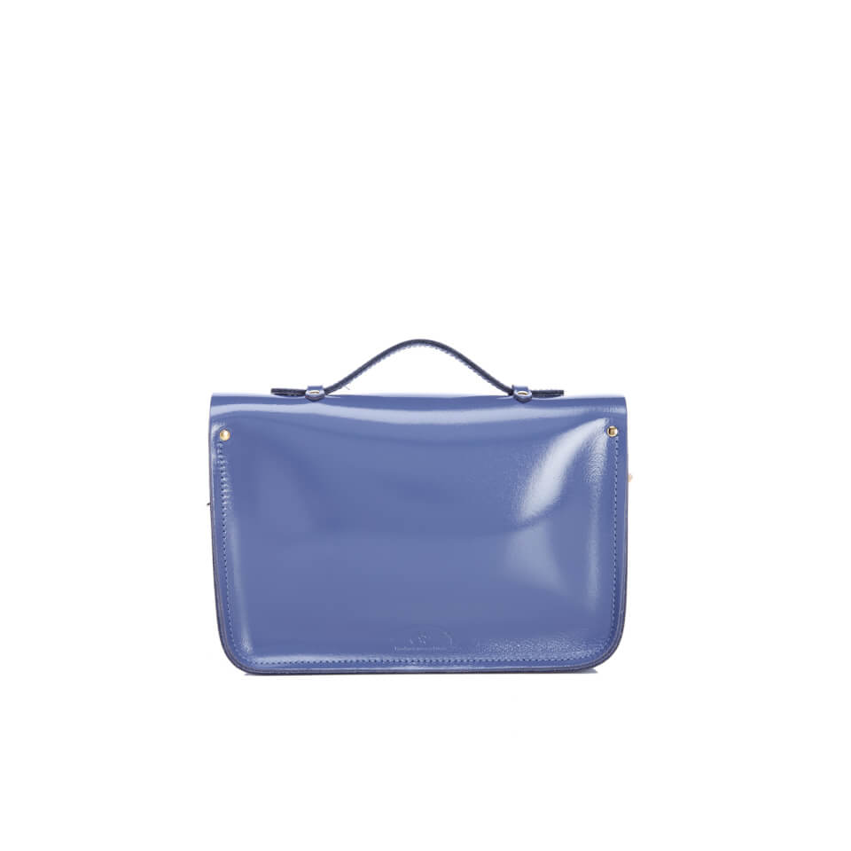 The Cambridge Satchel Company Women's Cloud Bag with Handle - Patent Dusk Blue