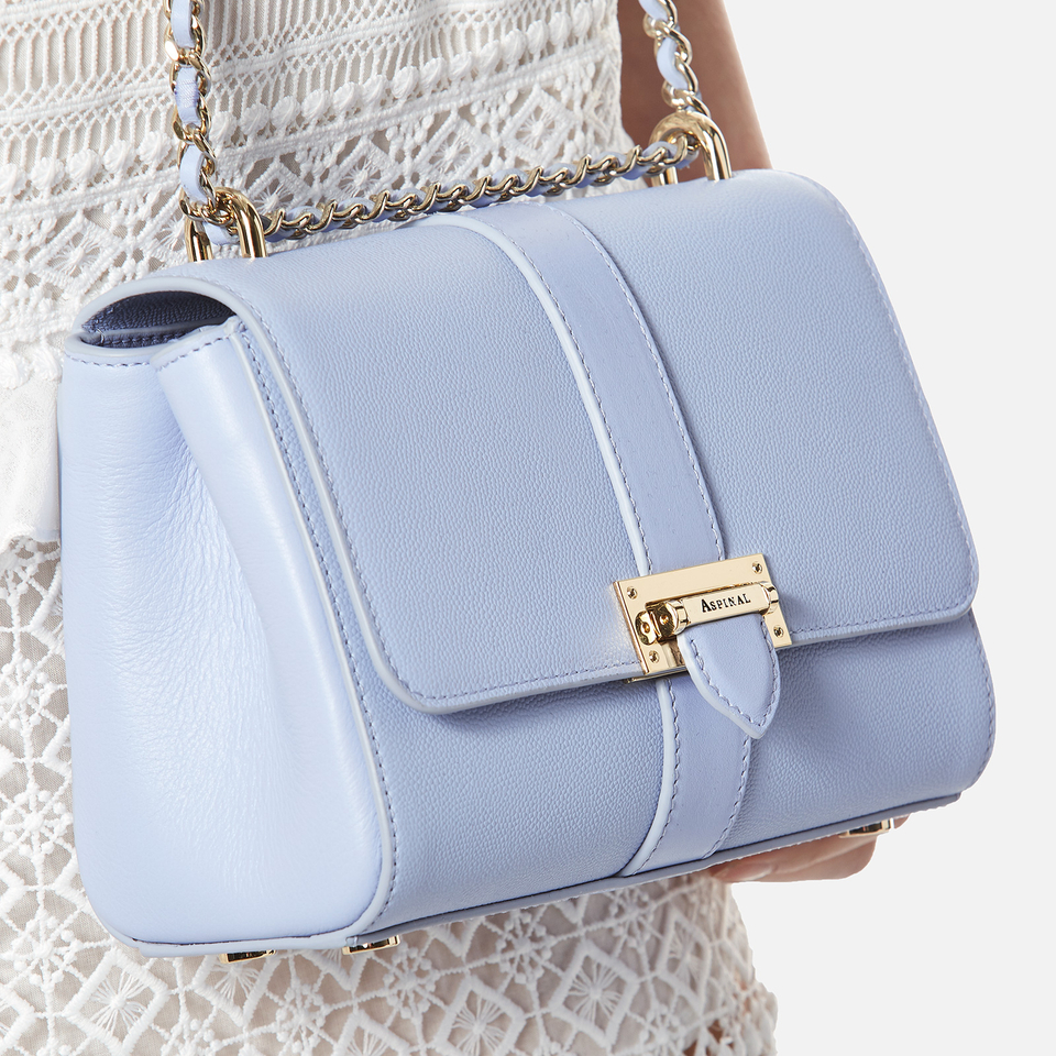 Aspinal of London Women's Lottie Bag - Misty Blue