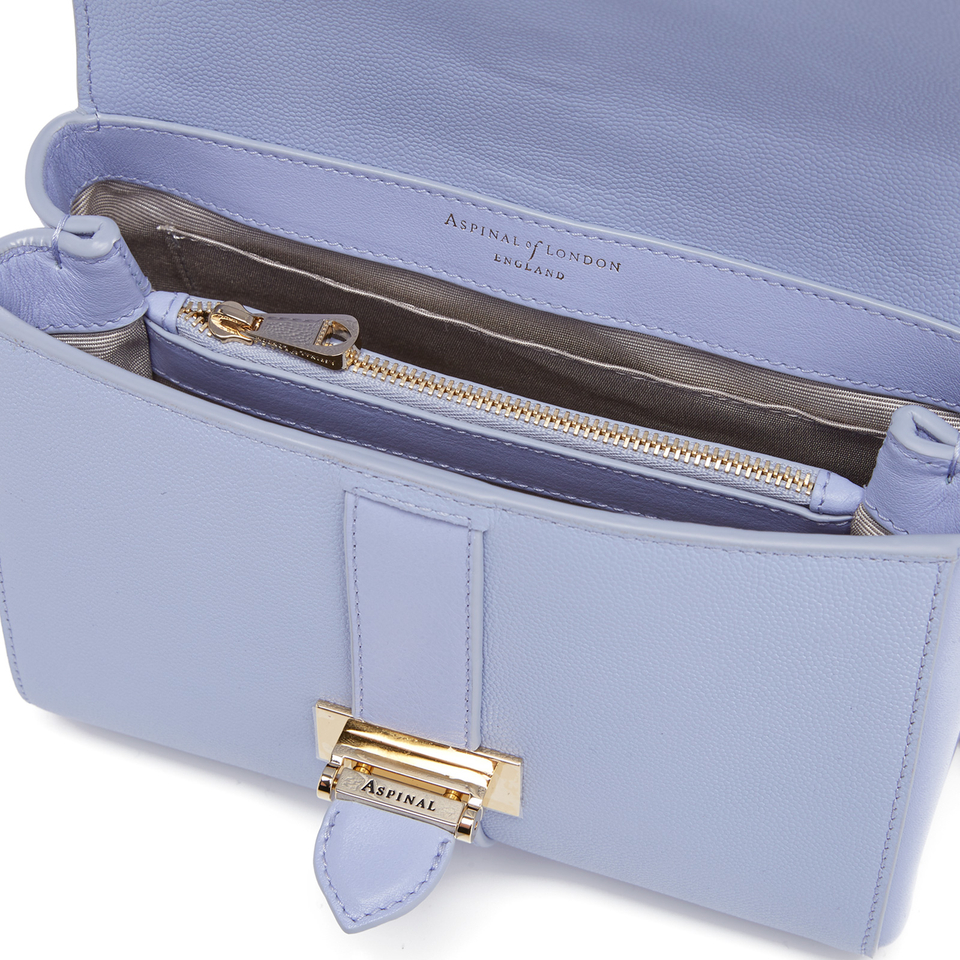 Aspinal of London Women's Lottie Bag - Misty Blue