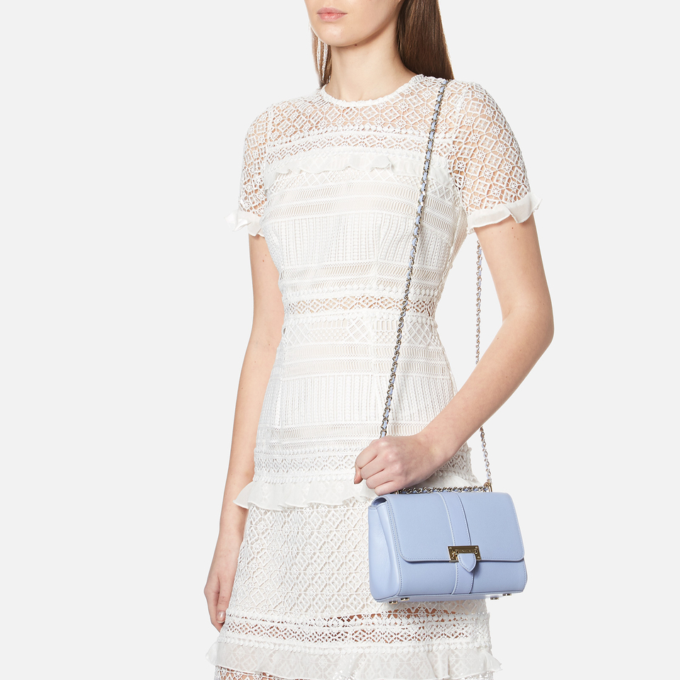 Aspinal of London Women's Lottie Bag - Misty Blue