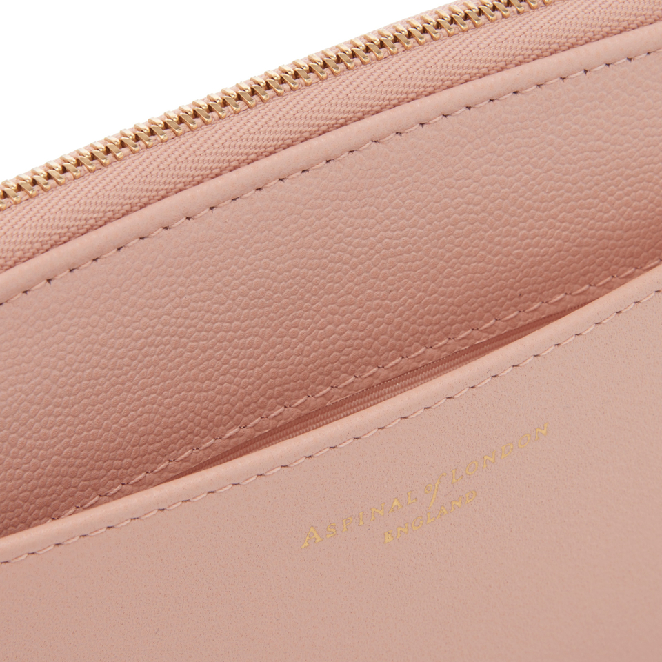 Aspinal of London Women's Continental Clutch Wallet - Peach Gold