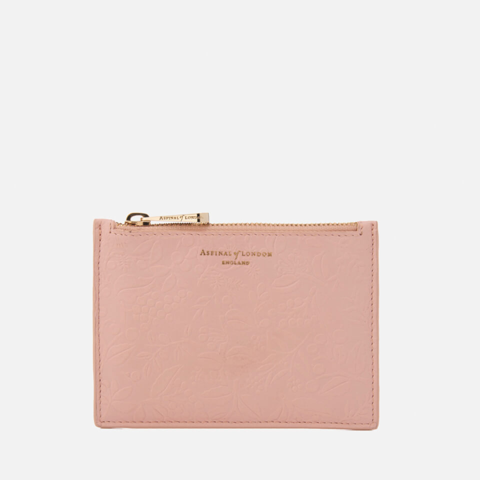 Aspinal of London Women's Essential Pouch Small - Peach
