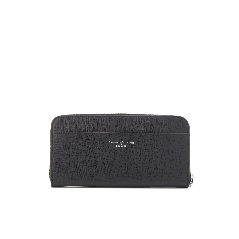 Aspinal of London Women's Continental Clutch Wallet - Black