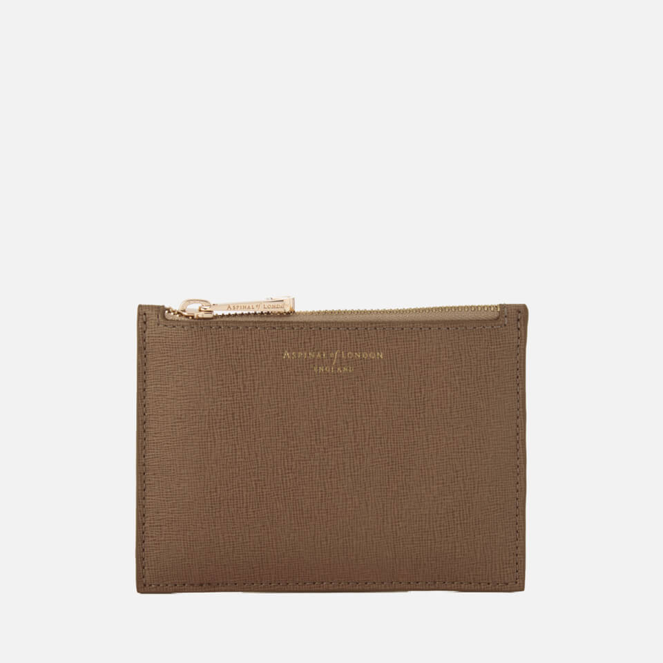 Aspinal of London Women's Essential Pouch Small - Deer Brown