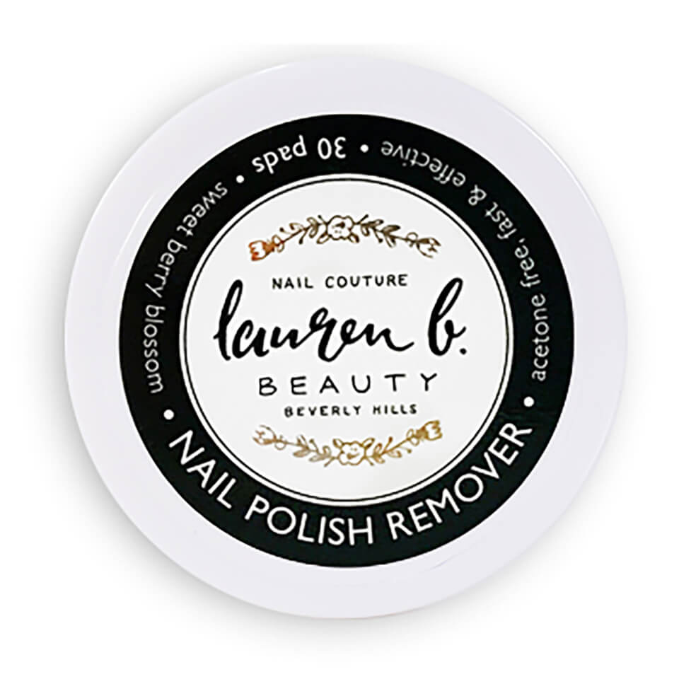 Lauren B. Beauty Nail Polish Remover Pads - 15 Count
