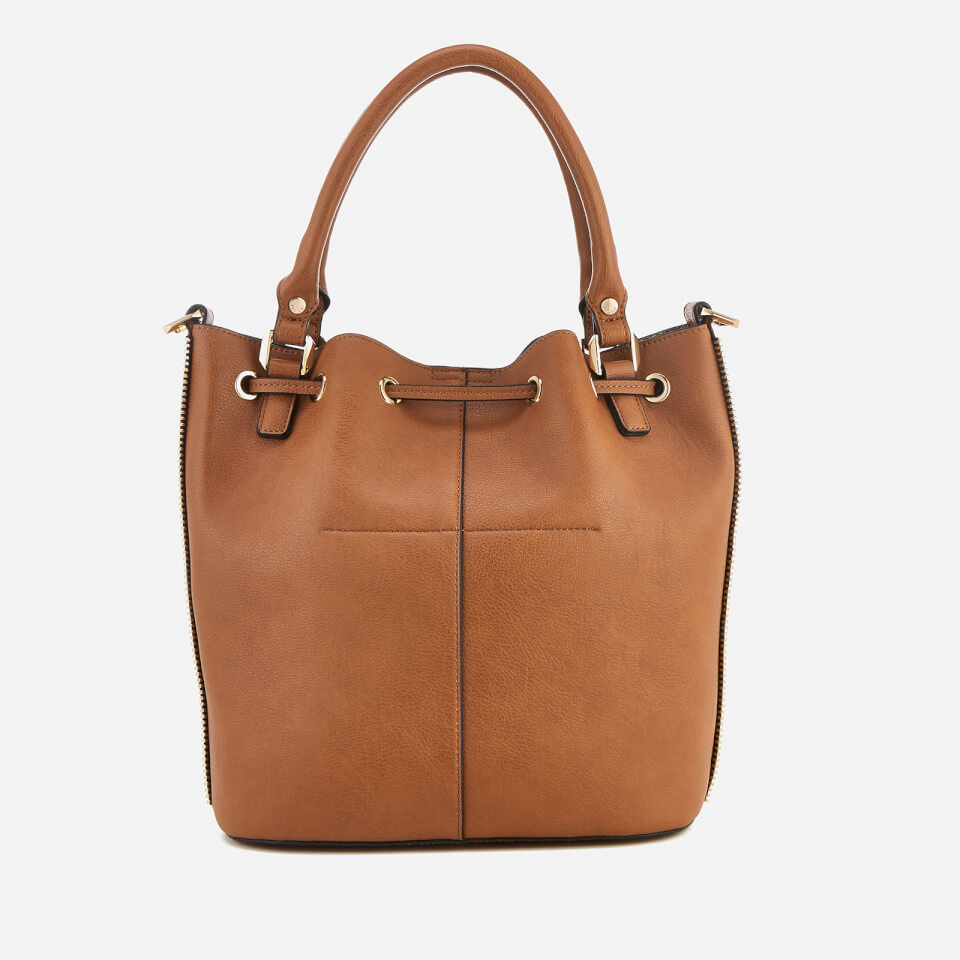 Dune Women's Damzele Drawstring Bucket Bag - Tan