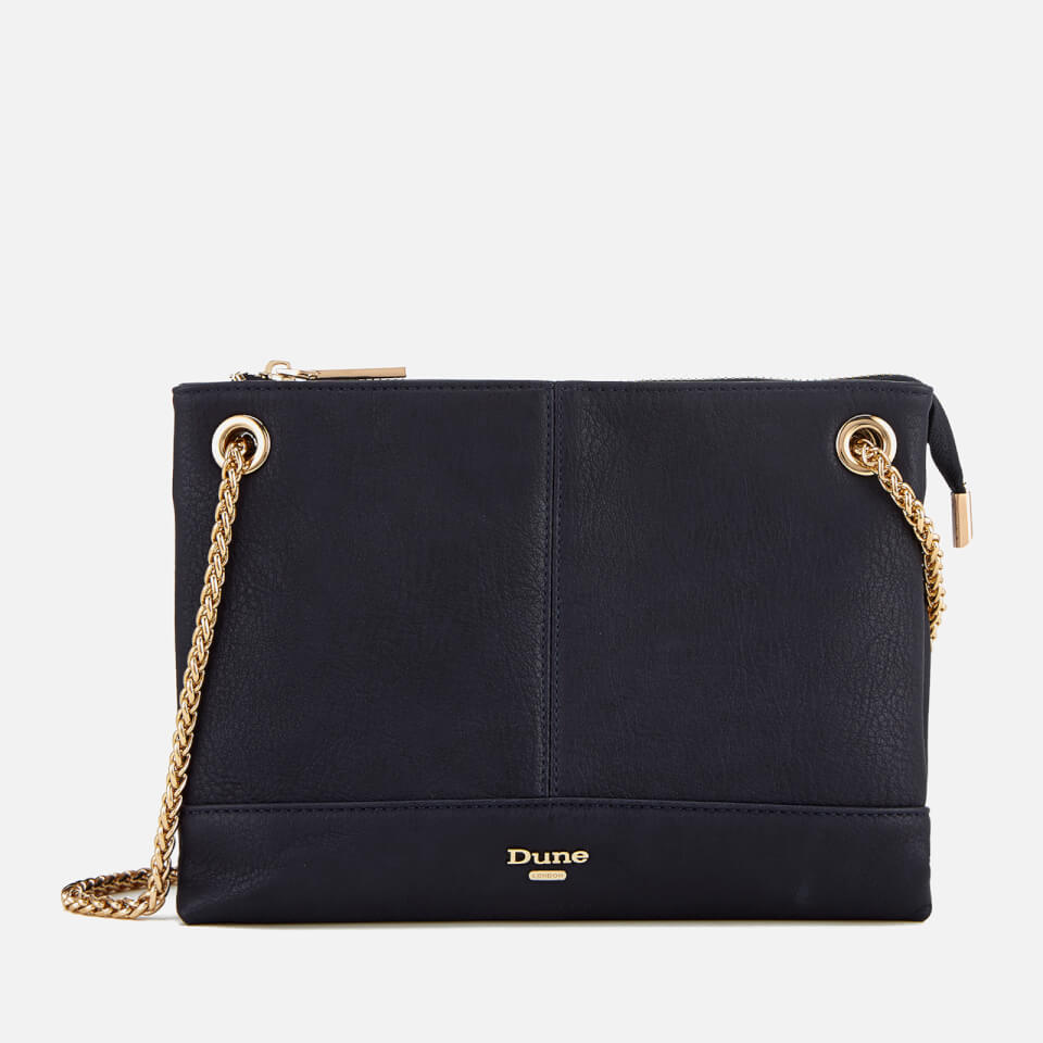 Dune Women's Eholly Triple Compartment Cross Body Bag - Navy