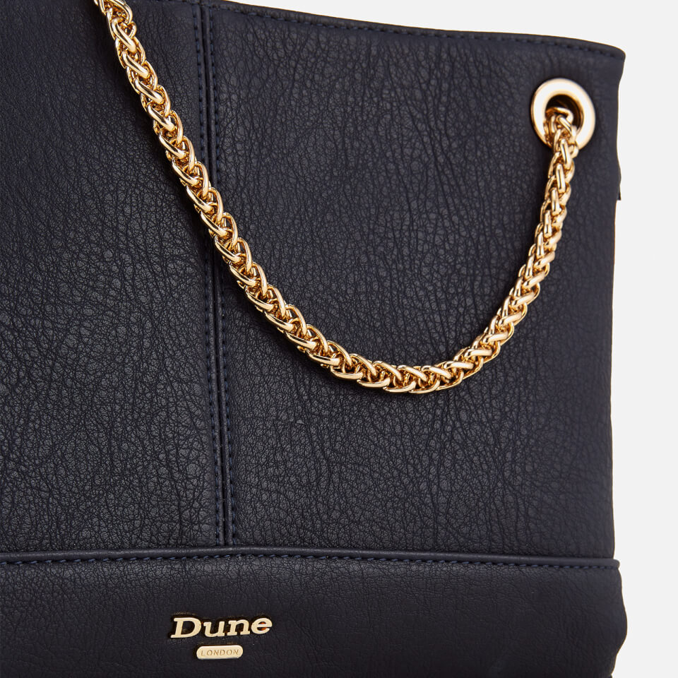 Dune Women's Eholly Triple Compartment Cross Body Bag - Navy