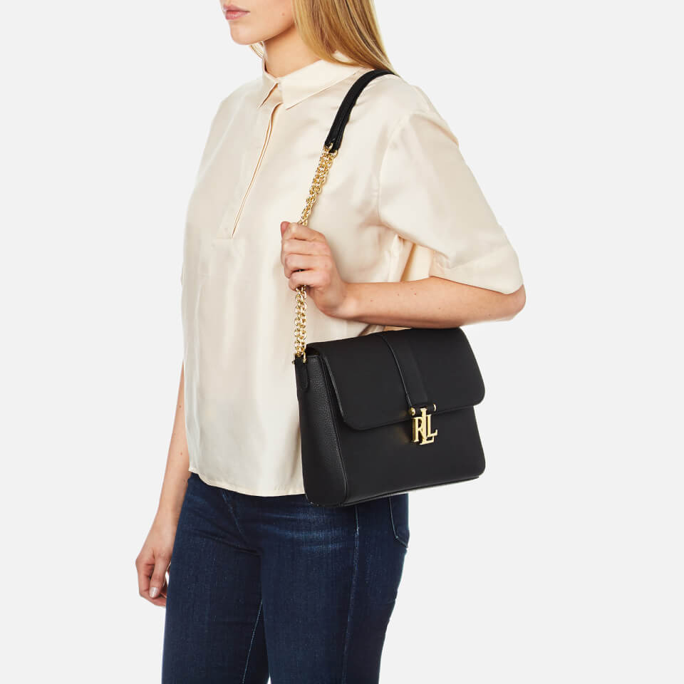 Lauren Ralph Lauren Women's Carrington Gabbi Shoulder Bag - Black