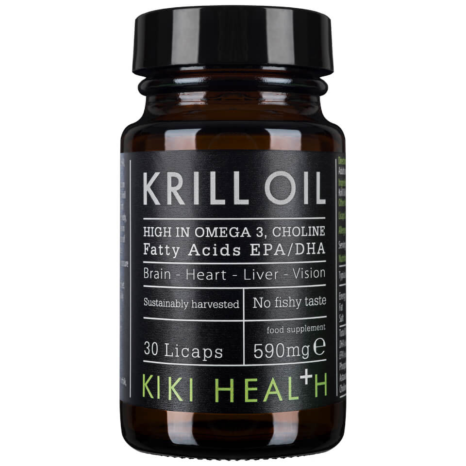 KIKI Health Krill Oil Softgels (30 Capsules)