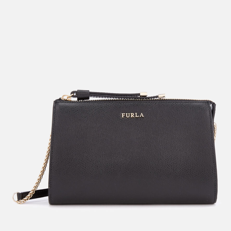 Furla Women's Luna Xl Cross Body Bag Pouch - Black