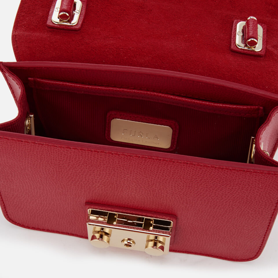 Furla Women's Metropolis Mini Top Handle Bag - Ruby