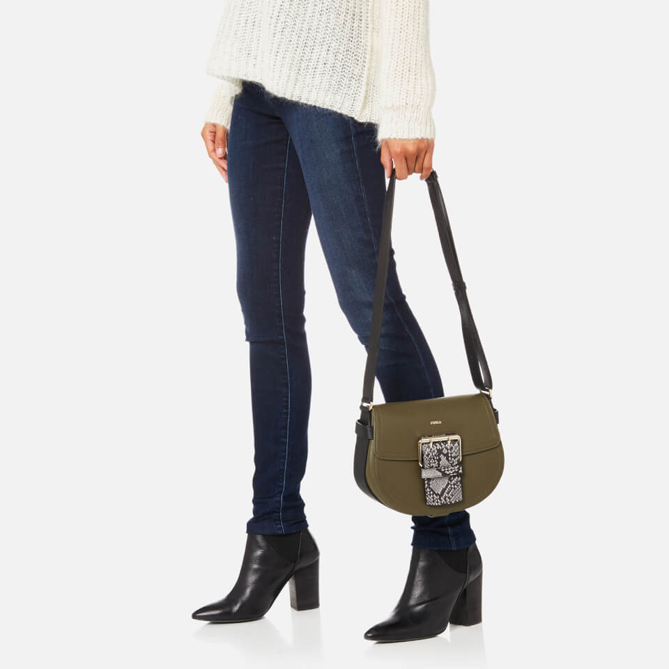 Furla Women s Hashtag Small Cross Body Bag Salvia C and Argilla C