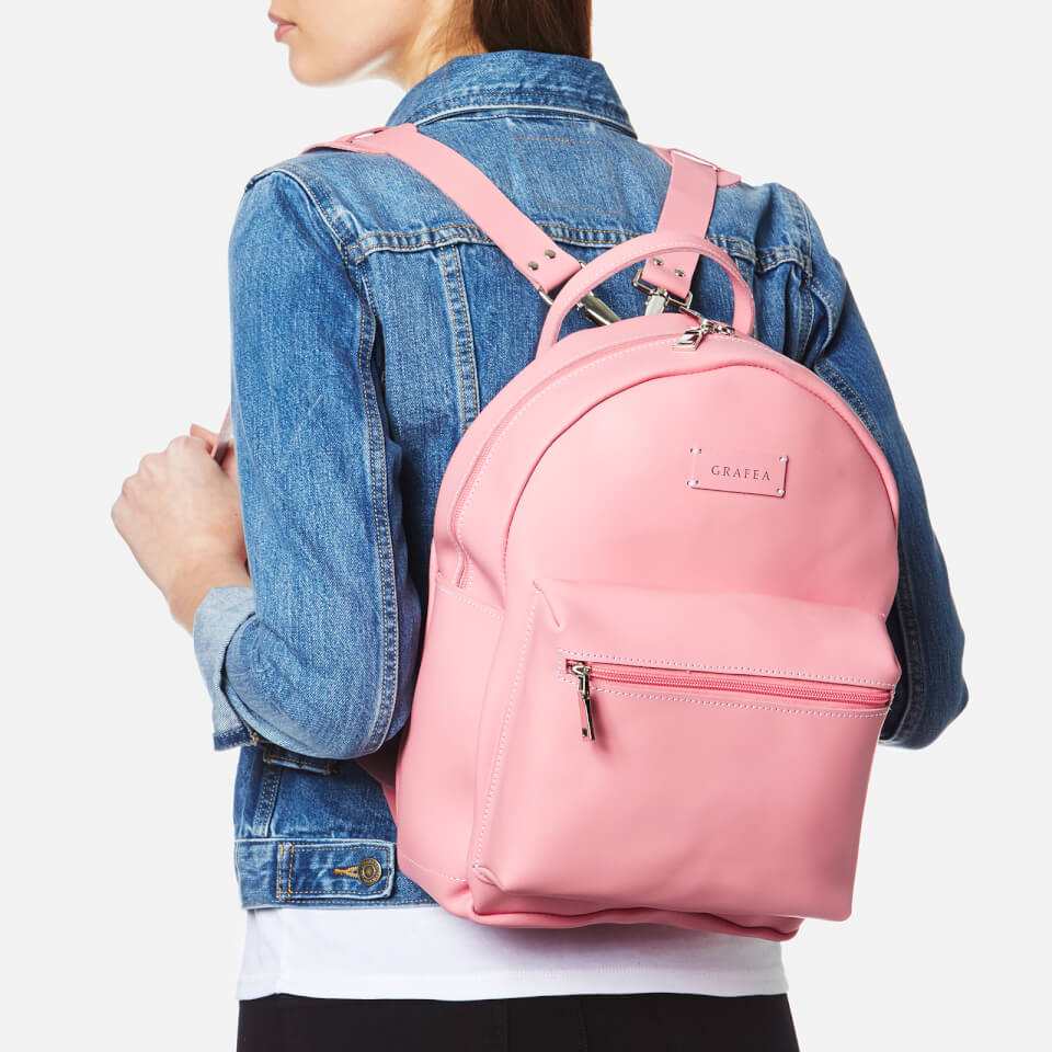 Grafea Zipper Backpack - Pink