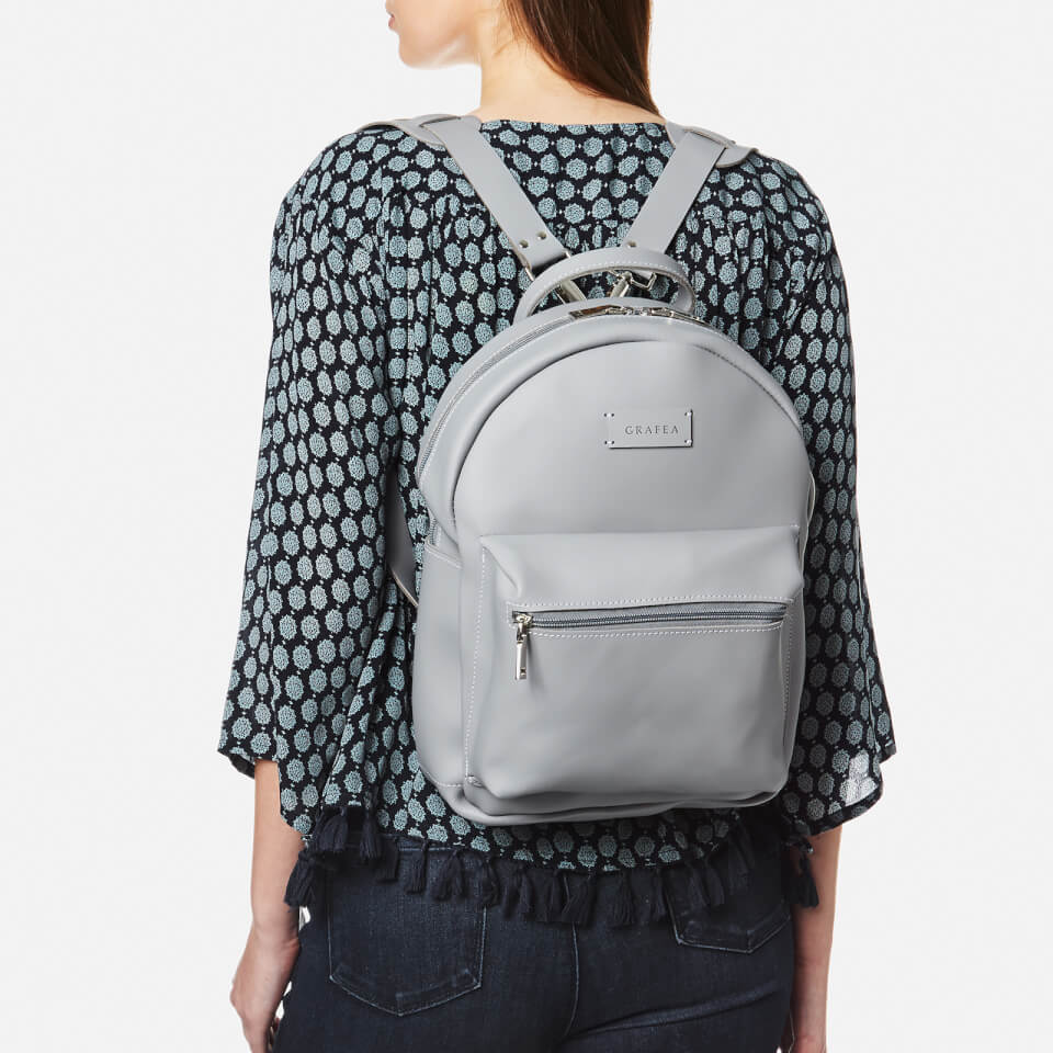 Grafea Zipper Backpack - Grey