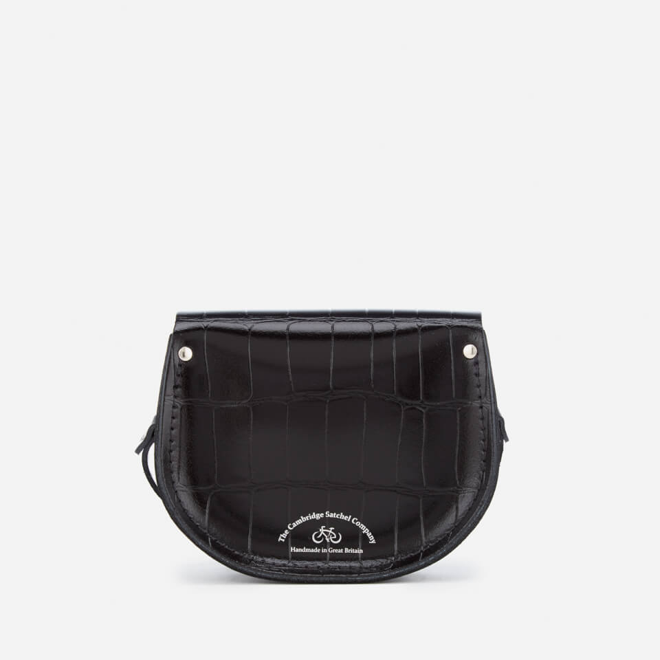 The Cambridge Satchel Company Women's Mini Tassel Bag - Black Patent Croc