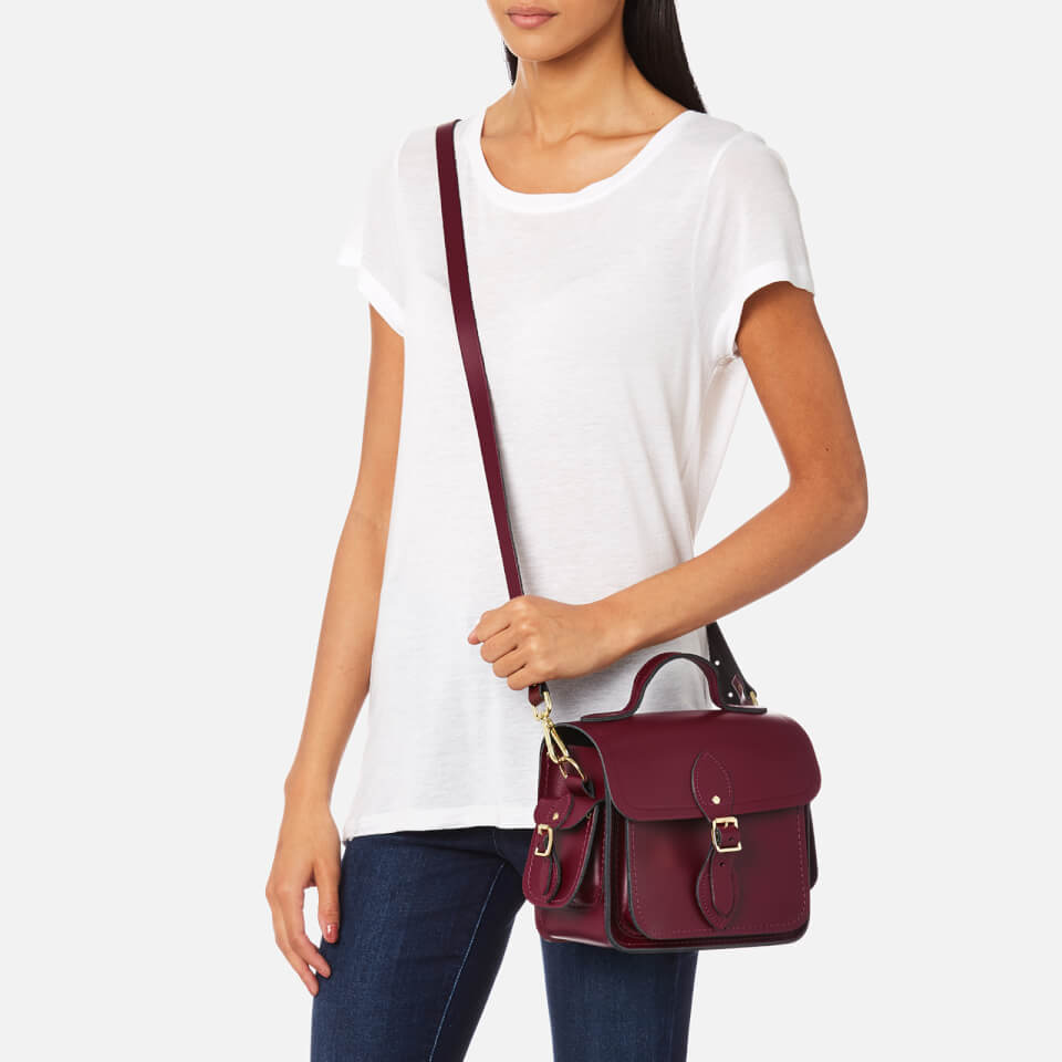 The Cambridge Satchel Company Women's Traveller Bag with Side Pockets - Oxblood