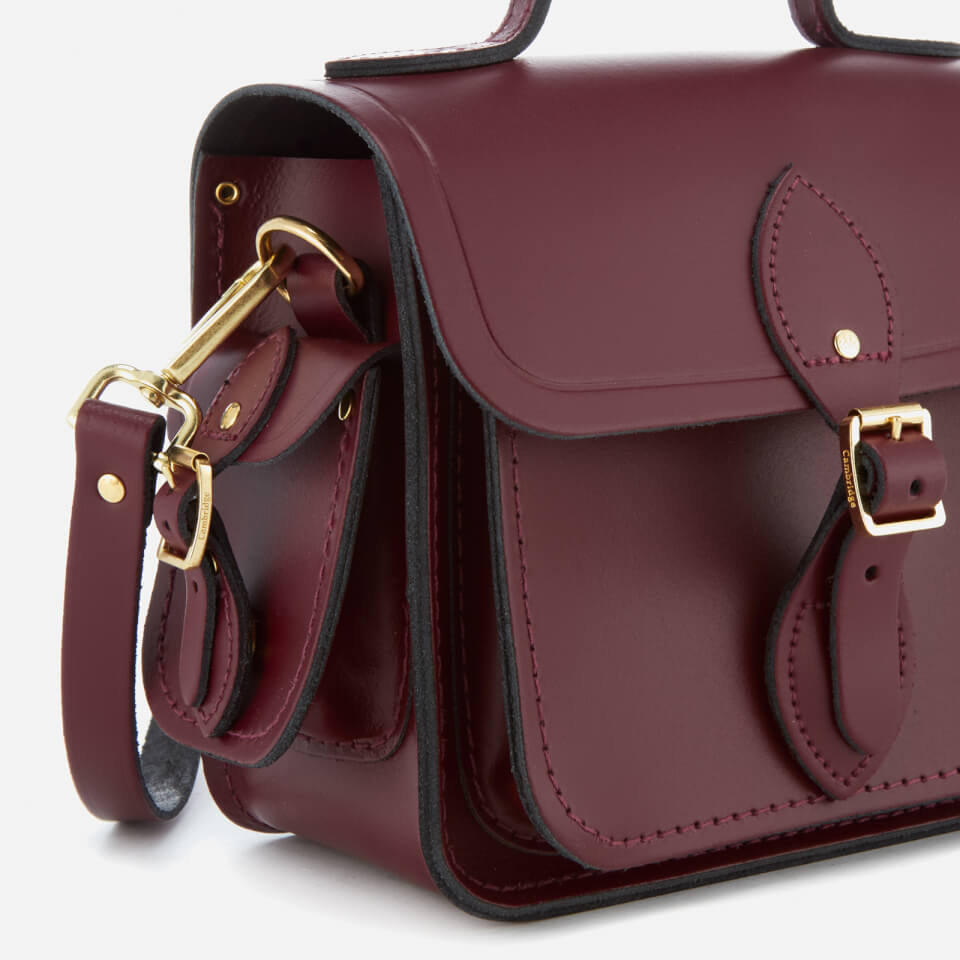 The Cambridge Satchel Company Women's Traveller Bag with Side Pockets - Oxblood