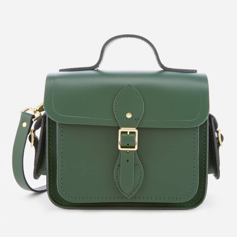 The Cambridge Satchel Company Women's Traveller Bag with Side Pockets - Racing Green