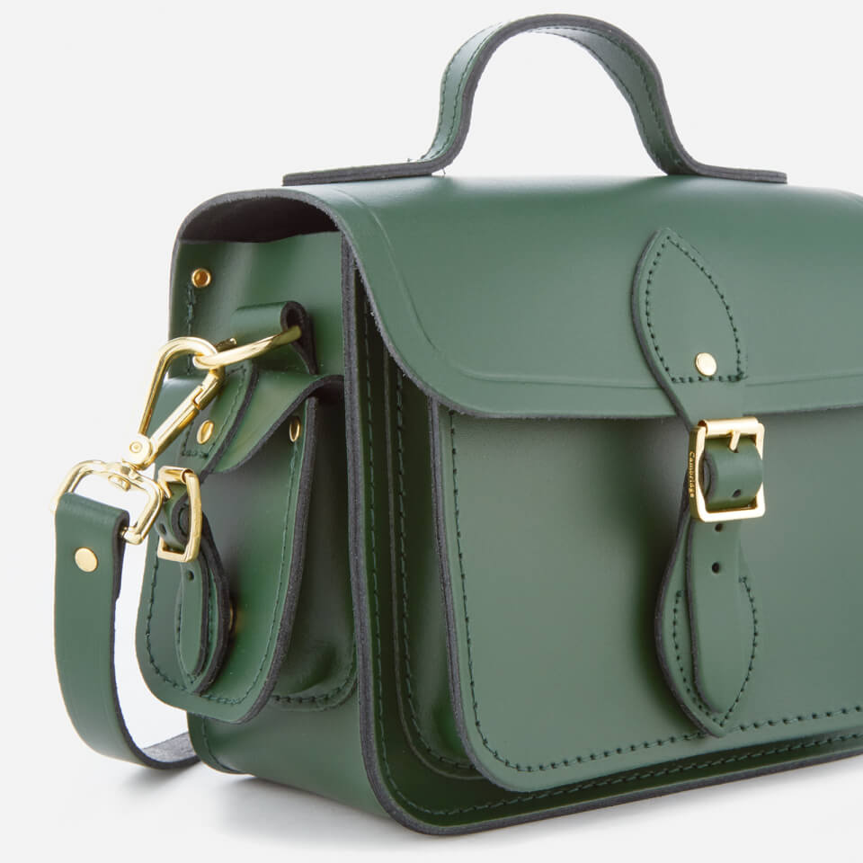 The Cambridge Satchel Company Women's Traveller Bag with Side Pockets - Racing Green