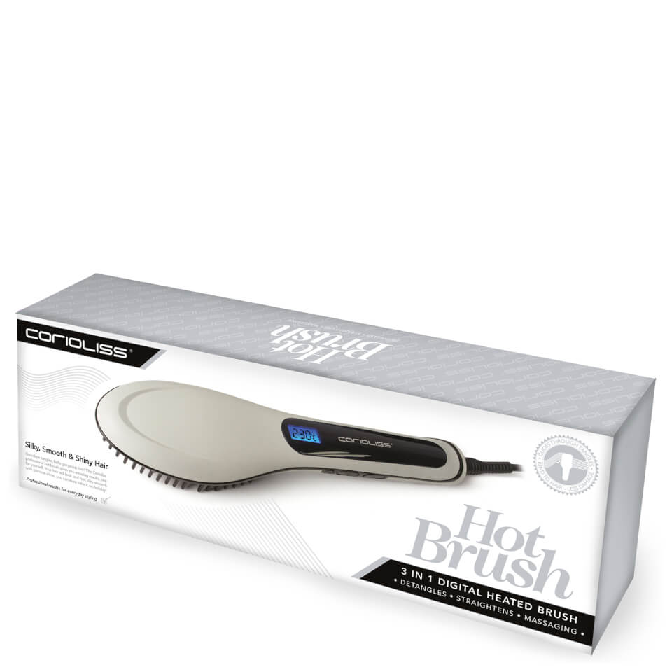 Corioliss Digital Hot Brush - Grey