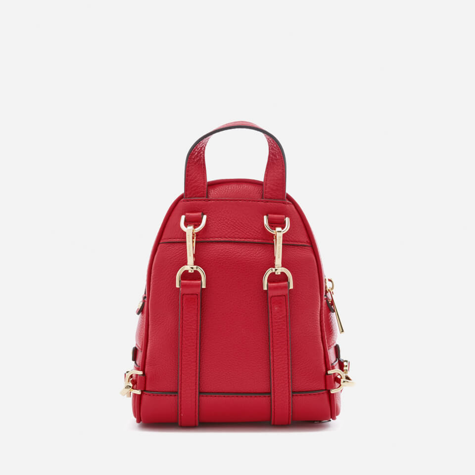 MICHAEL MICHAEL KORS Women s Rhea Zip Extra Small Backpack Bright Red Coggles