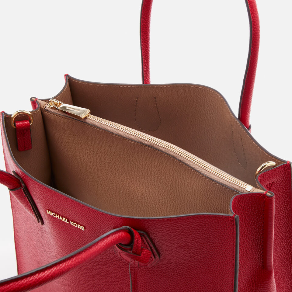 MICHAEL MICHAEL KORS Women's Mercer Large Conversational Tote Bag - Bright Red