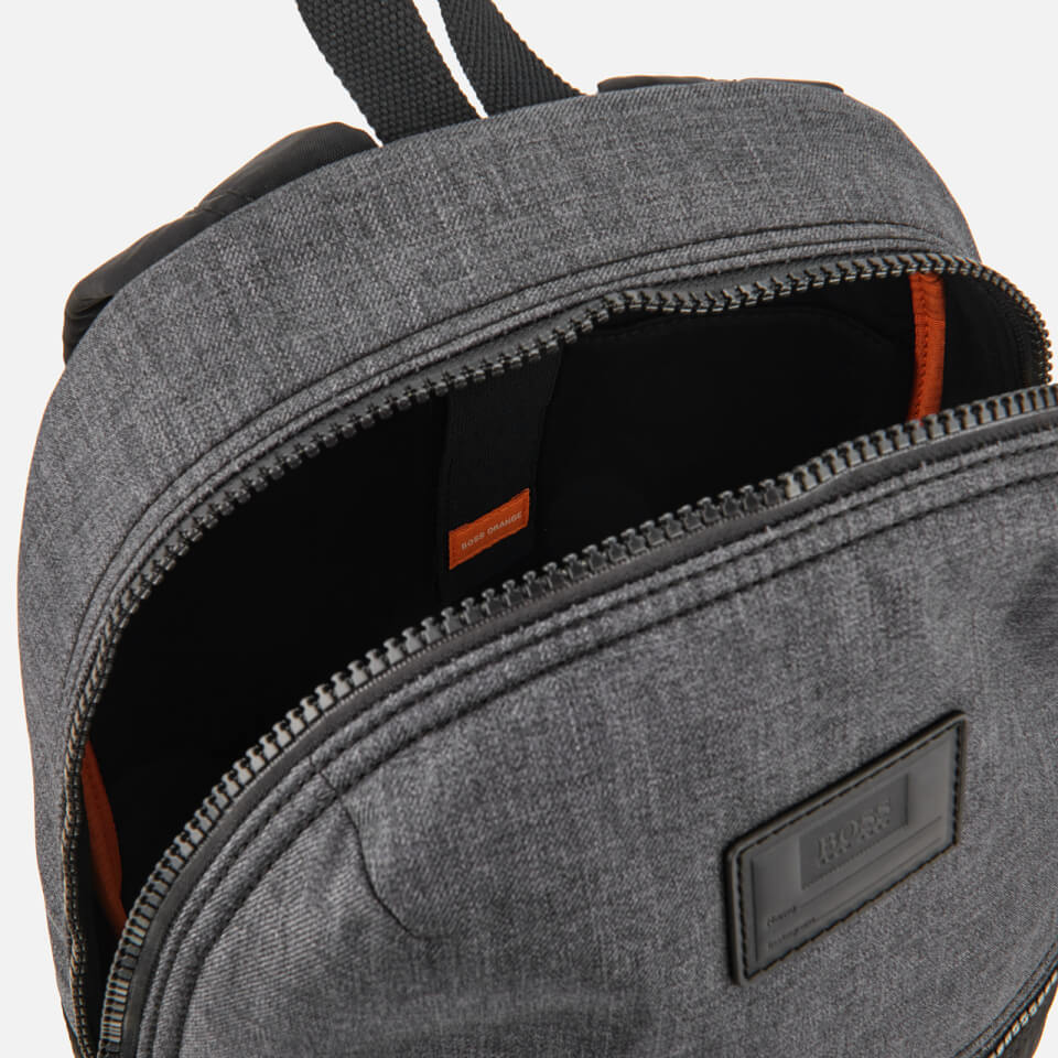 BOSS Orange Men's Hybrid Backpack - Dark Grey