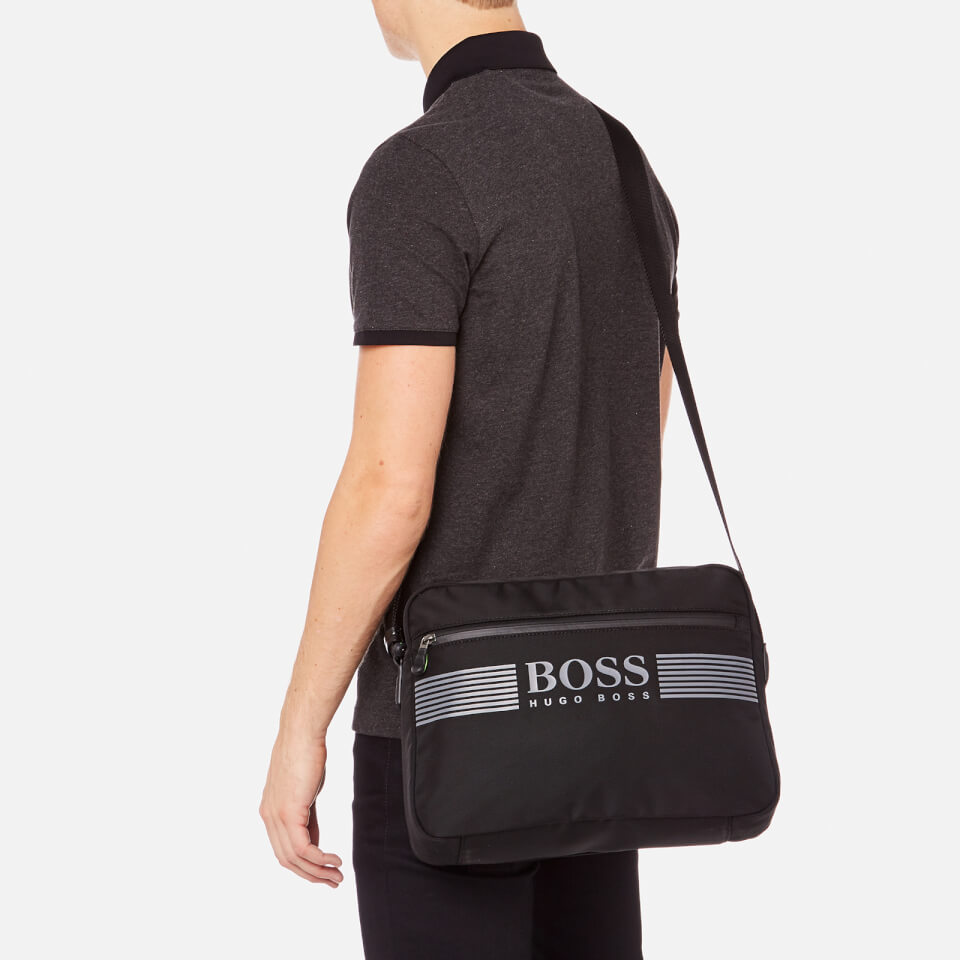 BOSS Green Men's Pixel Small Messenger Bag - Black