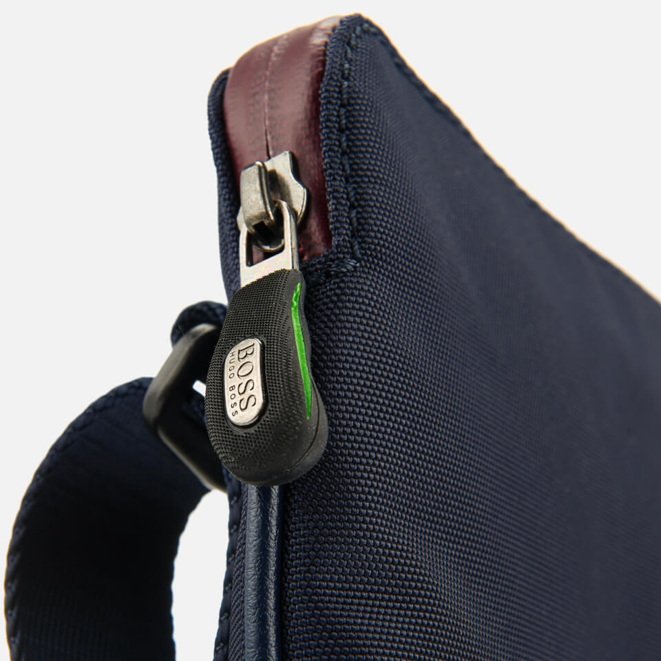 BOSS Green Men's Pixel South Zip Bag - Navy