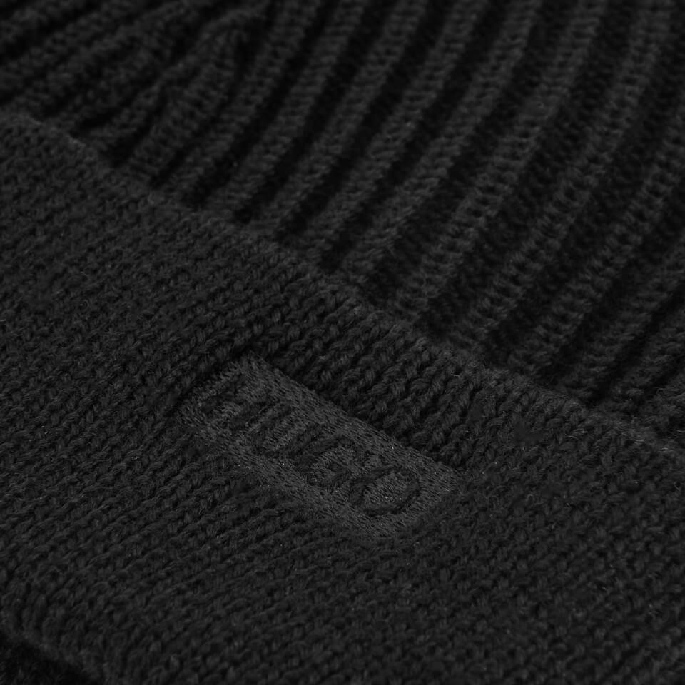 HUGO Men's Xianno Wool Knitted Beanie Hat - Black