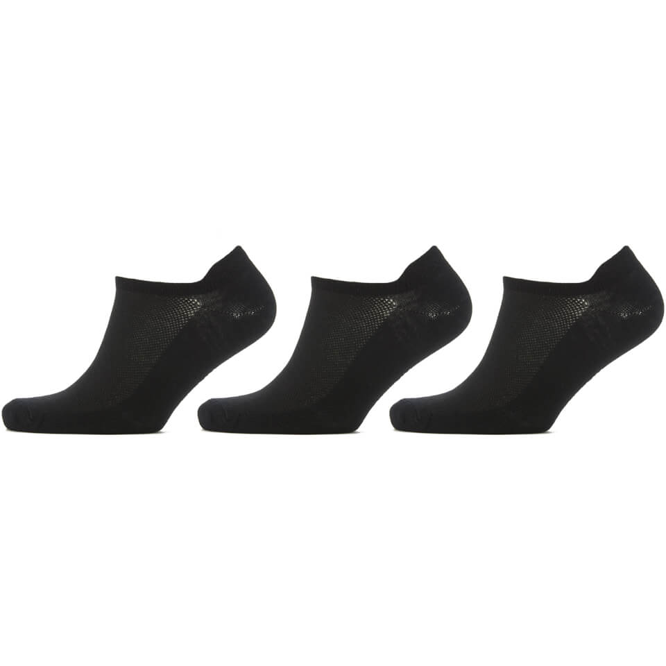 Trainer Socks - UK 6-8 - Black/Black/Black