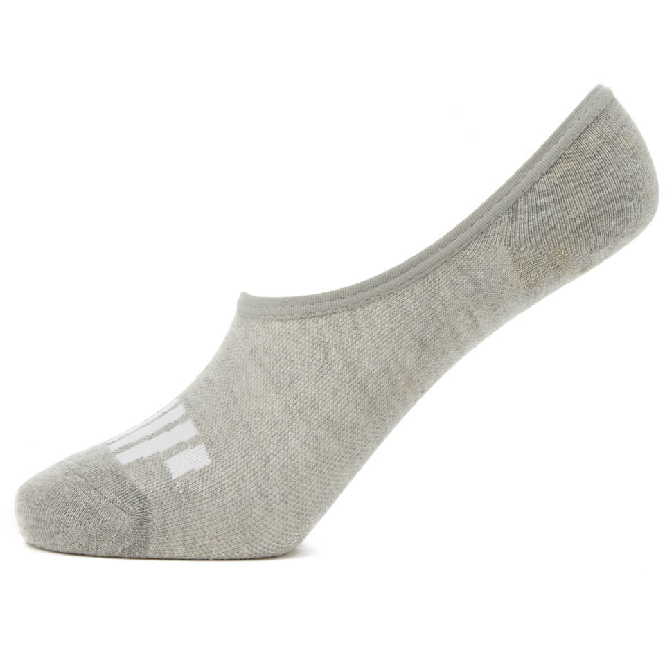 Invisible Socks - UK 3-6 - White/Mint/Grey Marl