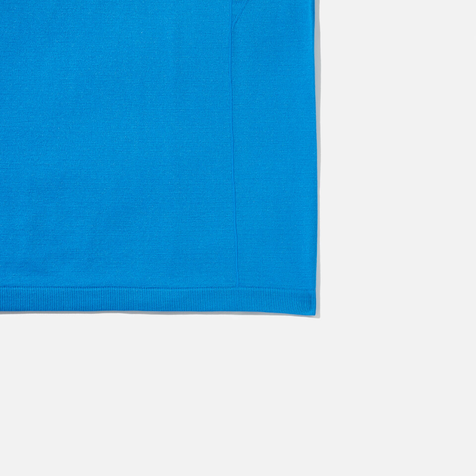 Seamless Short-Sleeve T-Shirt - XL - Blue