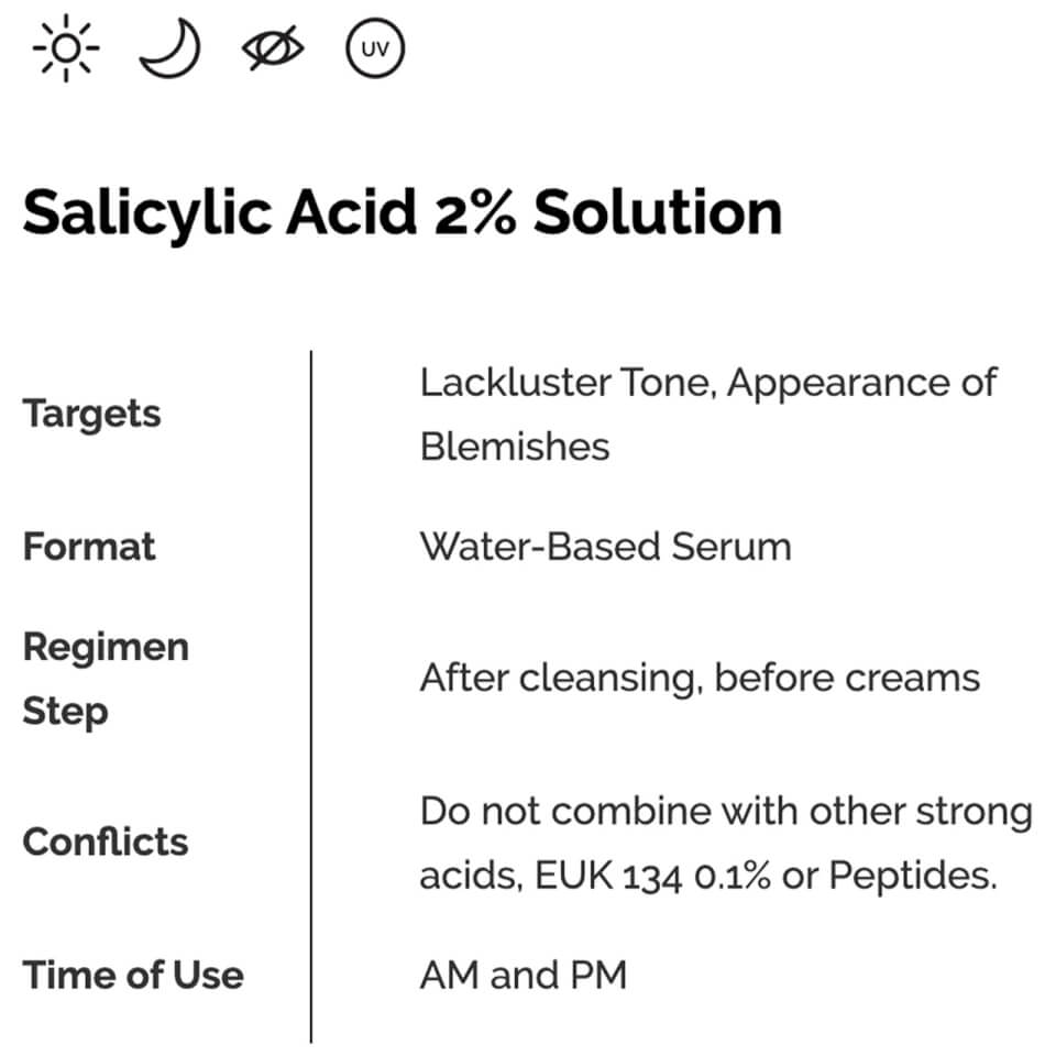 The Ordinary Salicylic Acid 2% Solution 15ml