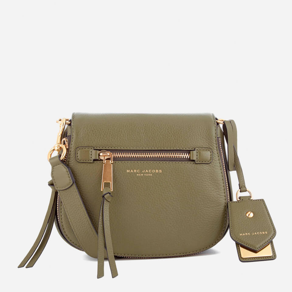 Marc Jacobs Women's Recruit Small Nomad Saddle Bag - Army Green