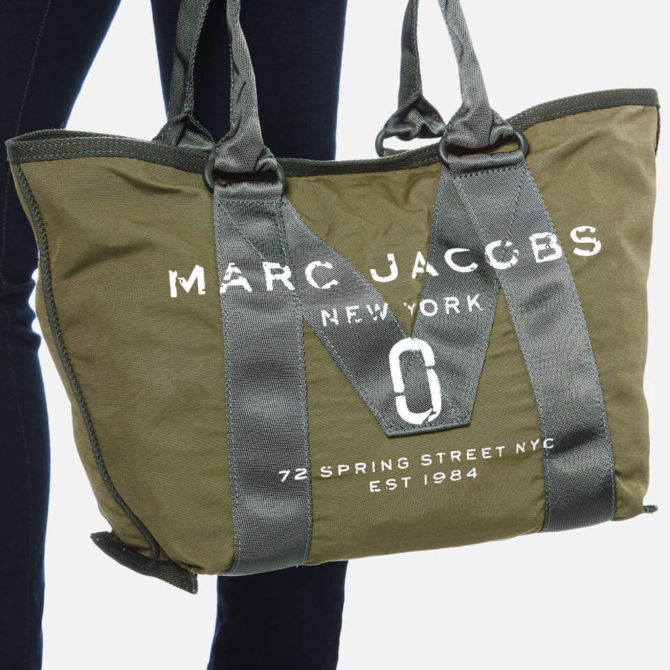 Marc Jacobs Women's New Logo Small Tote Bag - Army Green