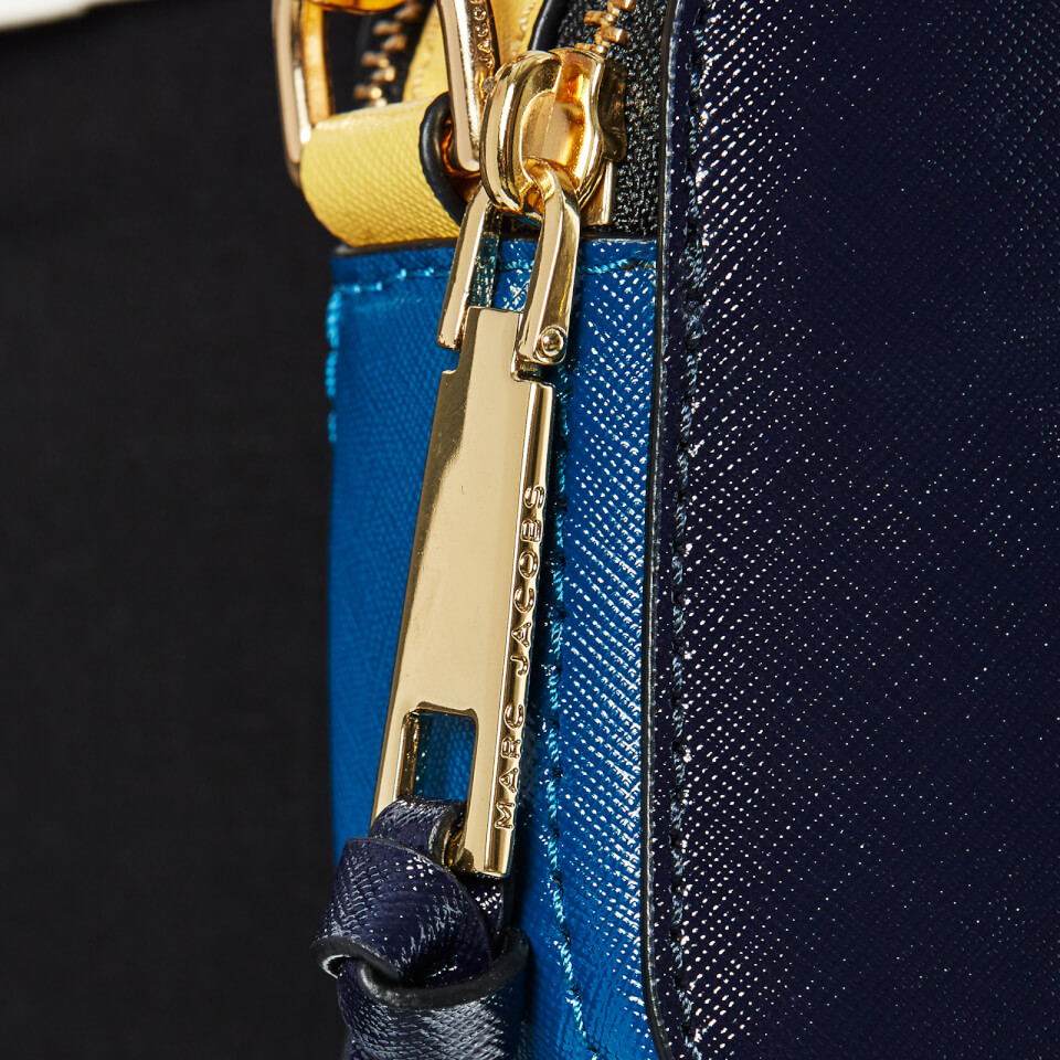 Marc Jacobs Women's Snapshot Cross Body Bag - Midnight Blue Multi