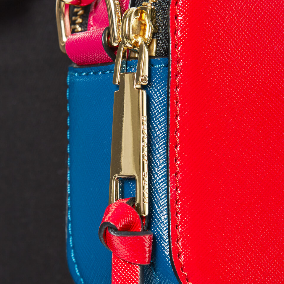 Marc Jacobs Women's Snapshot Cross Body Bag - Lava Red Multi
