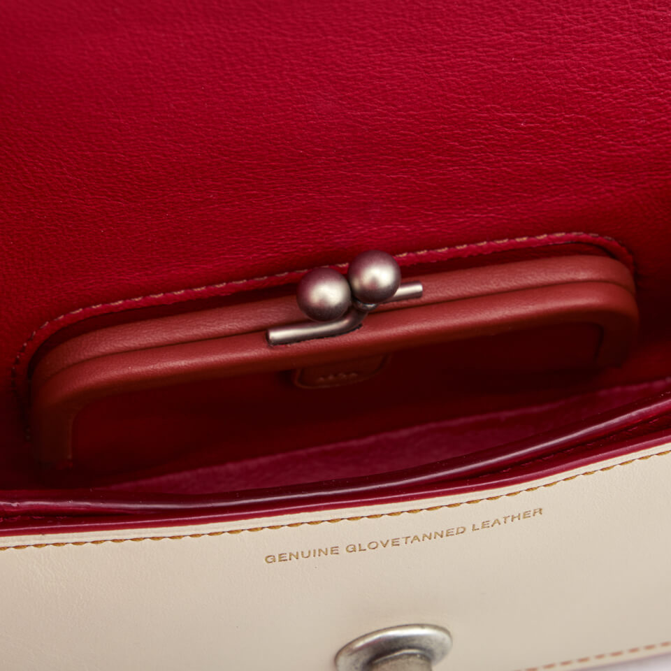 Coach 1941 Women's Embossed Rocket Dinkier Bag - Chalk