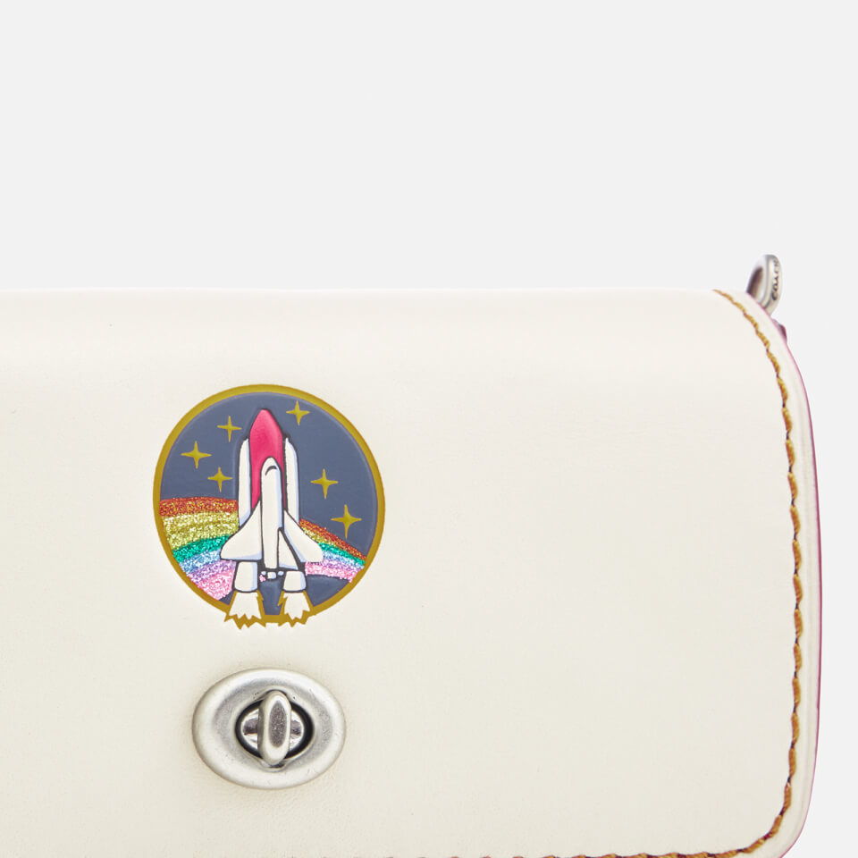 Coach 1941 Women's Embossed Rocket Dinkier Bag - Chalk