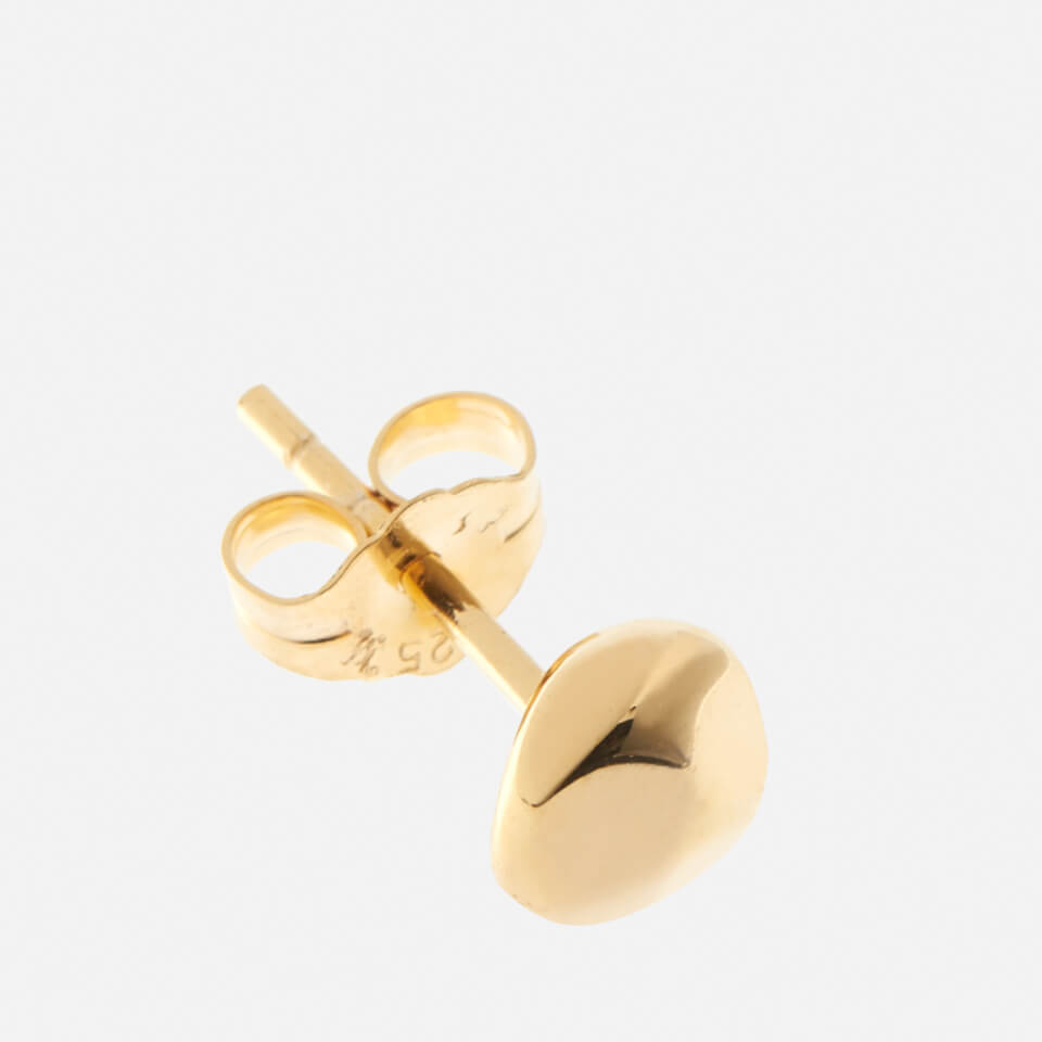 Missoma Women's Gold Nugget Studs - Gold