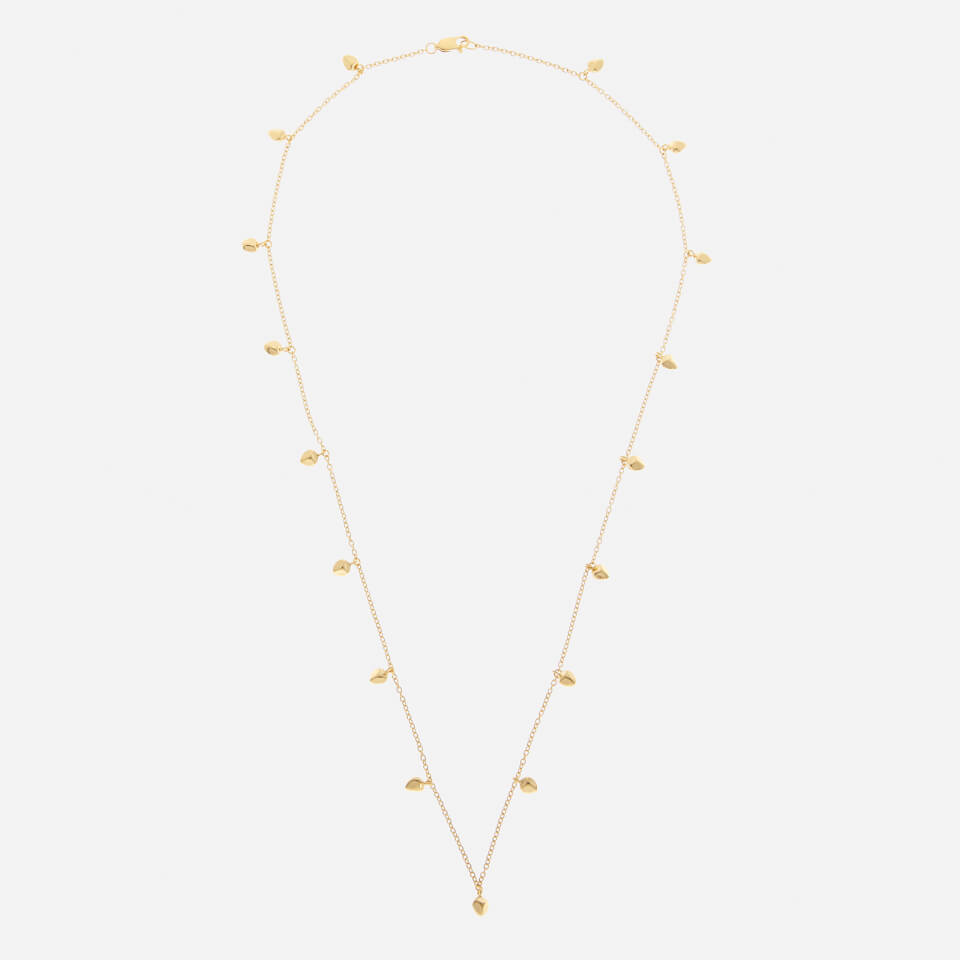Missoma Women's Gold Long Nugget Necklace - Gold