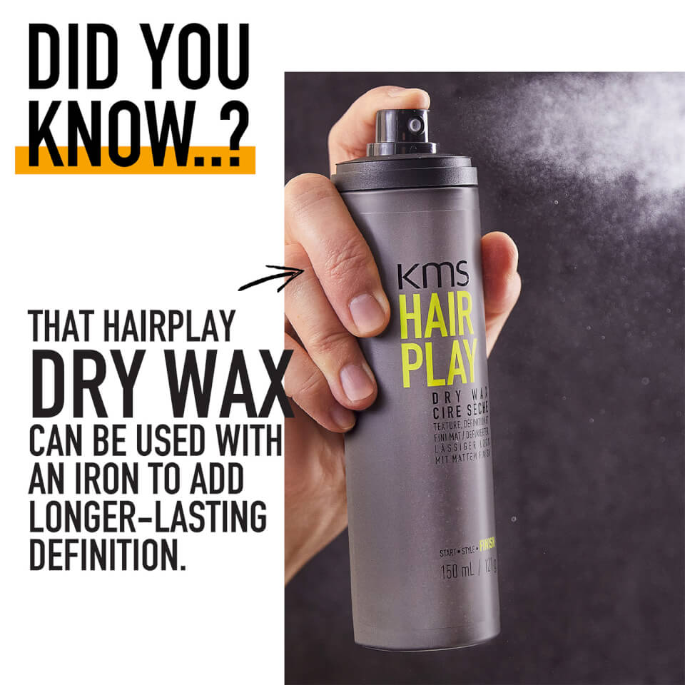 KMS HairPlay Dry Wax 150ml