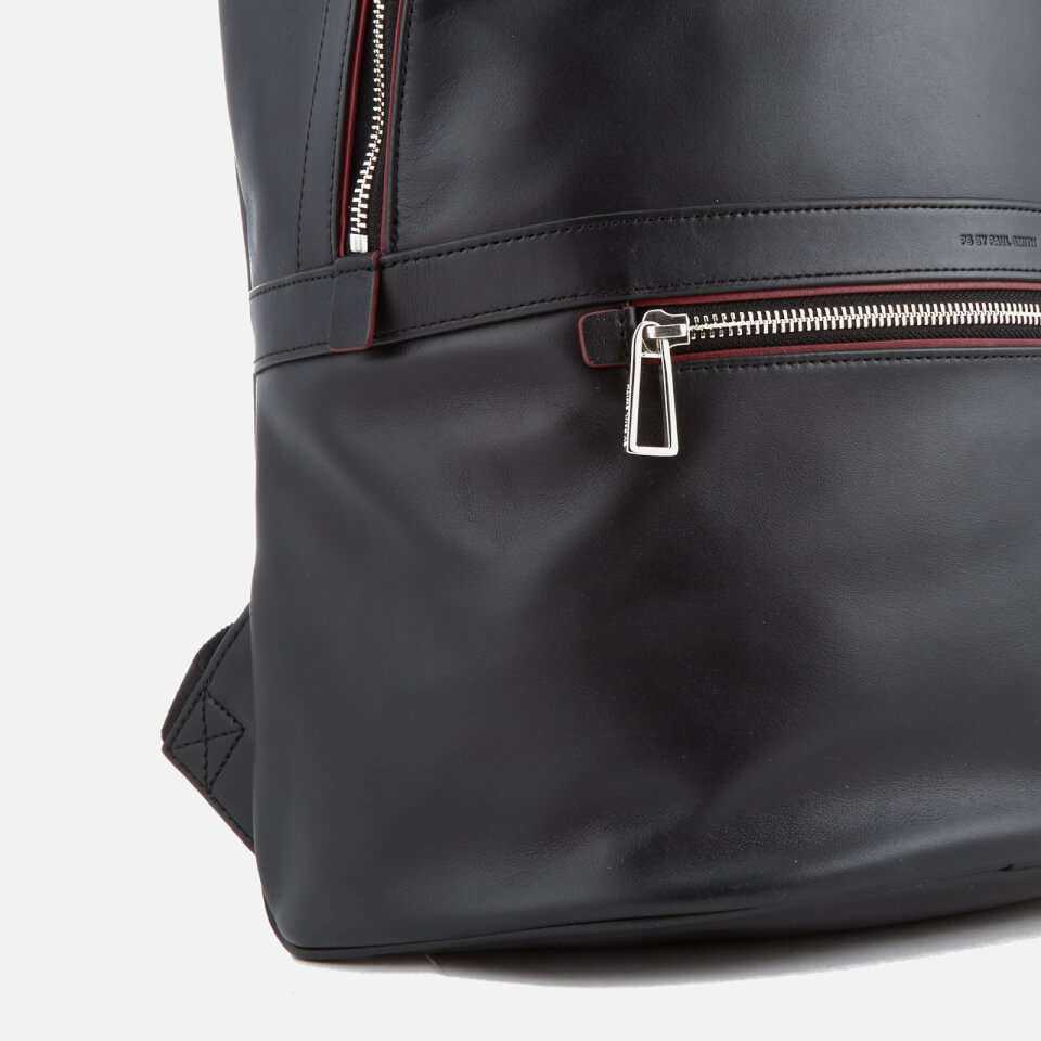 PS by Paul Smith Men's Leather Rucksack - Black