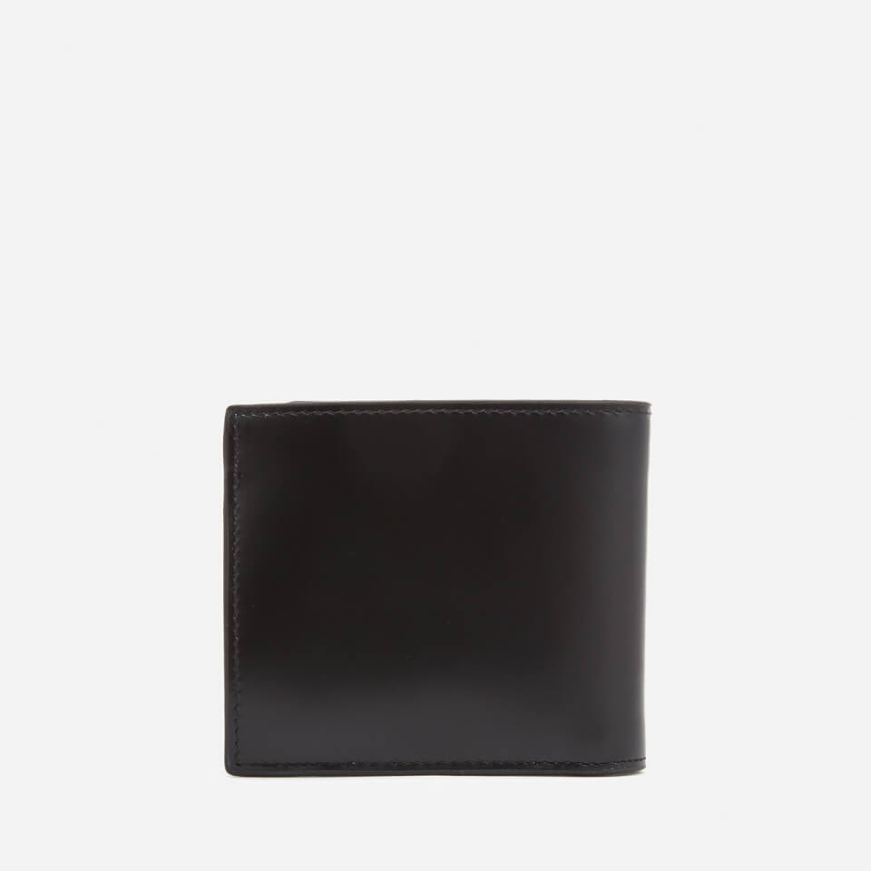 PS by Paul Smith Men's Stripe Billfold Wallet with Coin Pocket - Black