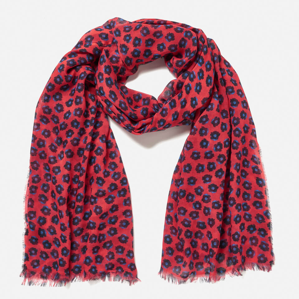 Paul Smith Women's Sea Aster Scarf - Red Multi