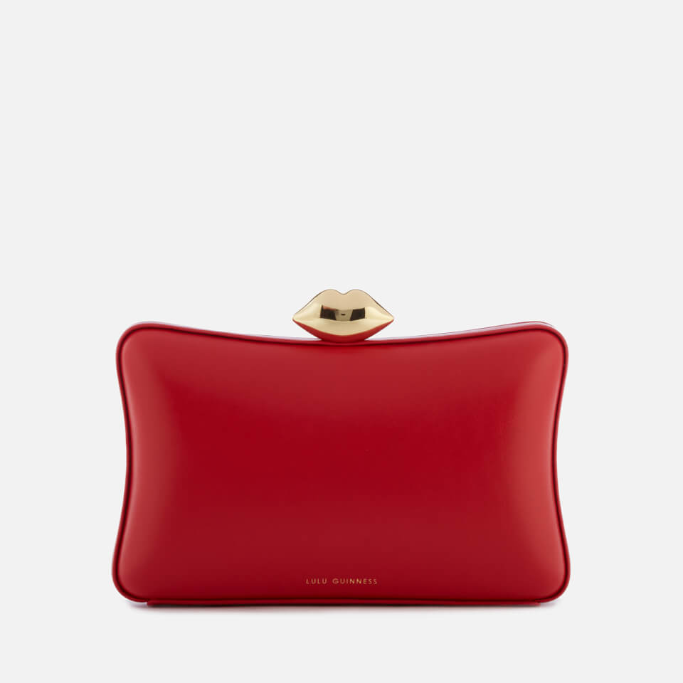 Lulu Guinness Women's Smooth Leather Lavinia Bag - Red